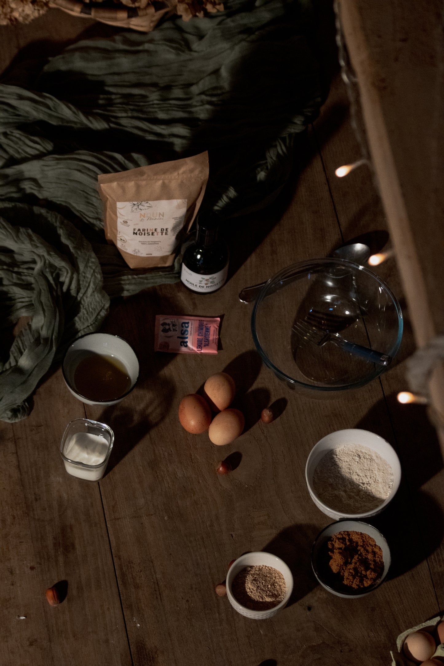 Farine de noisette 400gr