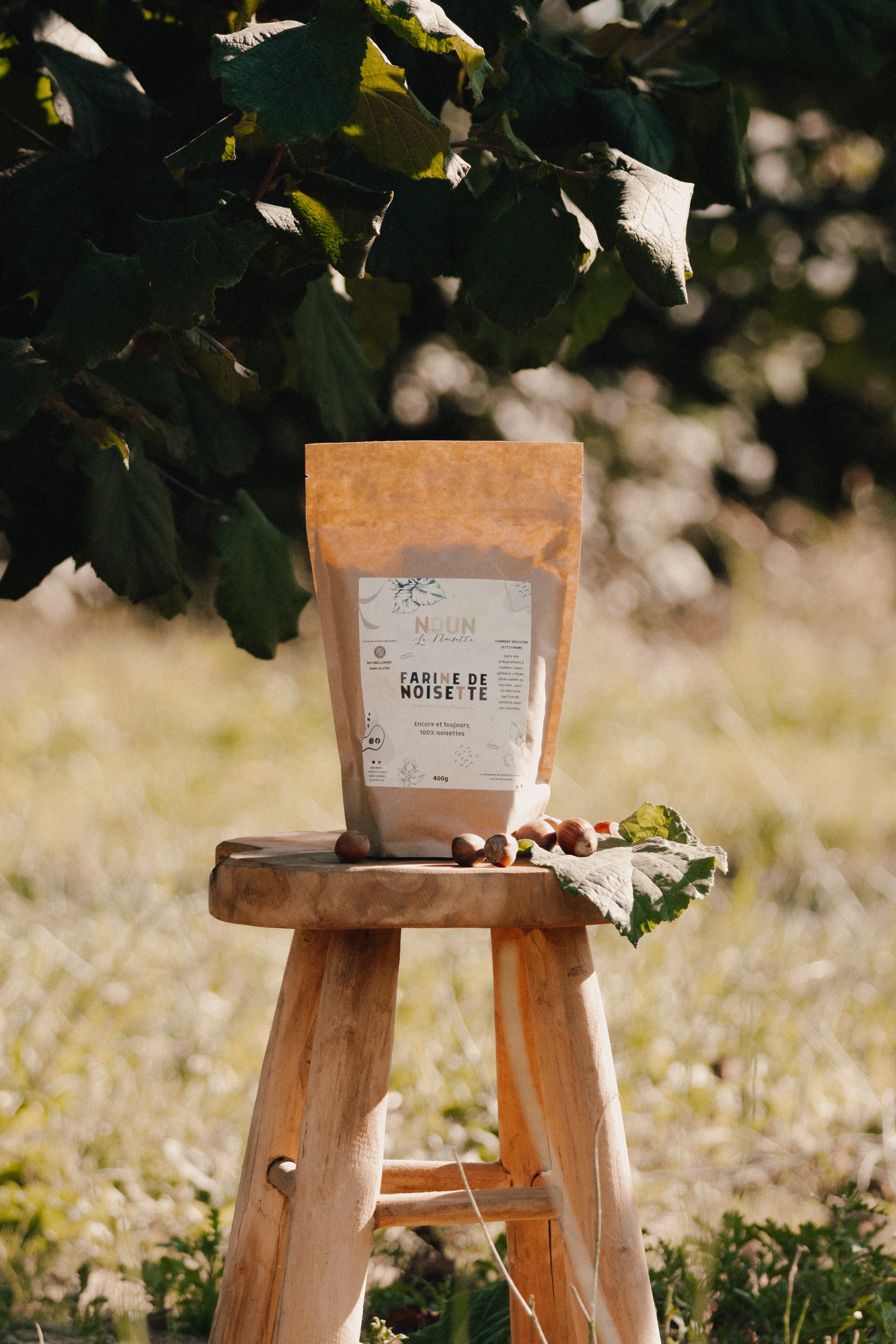 Farine de noisette 400gr