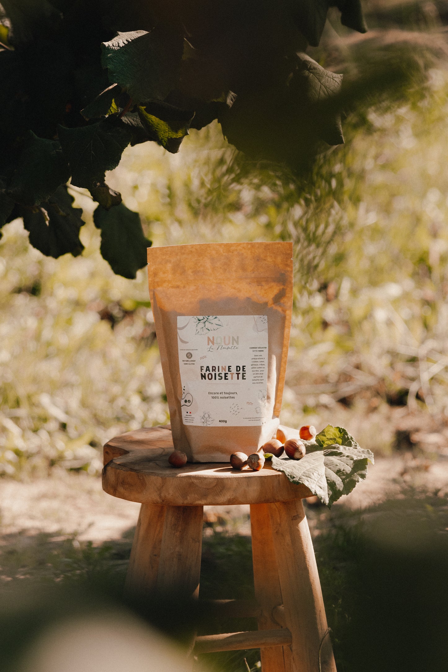 Farine de noisette 400gr