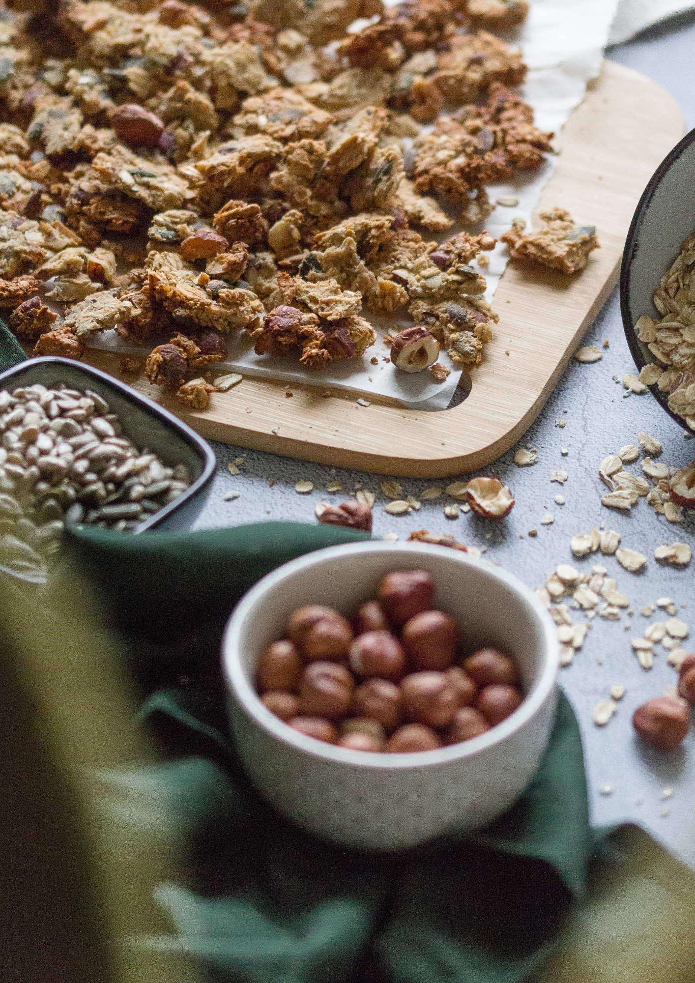 CroustiNoun vrac miel, noisettes et pépites de chocolat